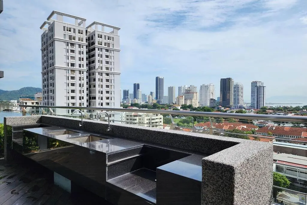 Apartamento Seaview Studio Tropicana 218 Macalister Georgetown Malasia